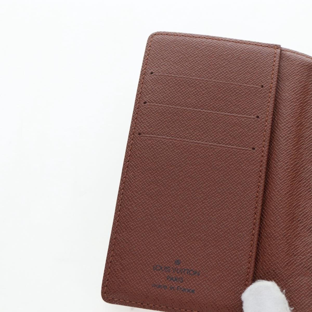 LOUIS VUITTON Monogram Agenda PM Day Planner Cover R20005 LV Auth am12195V