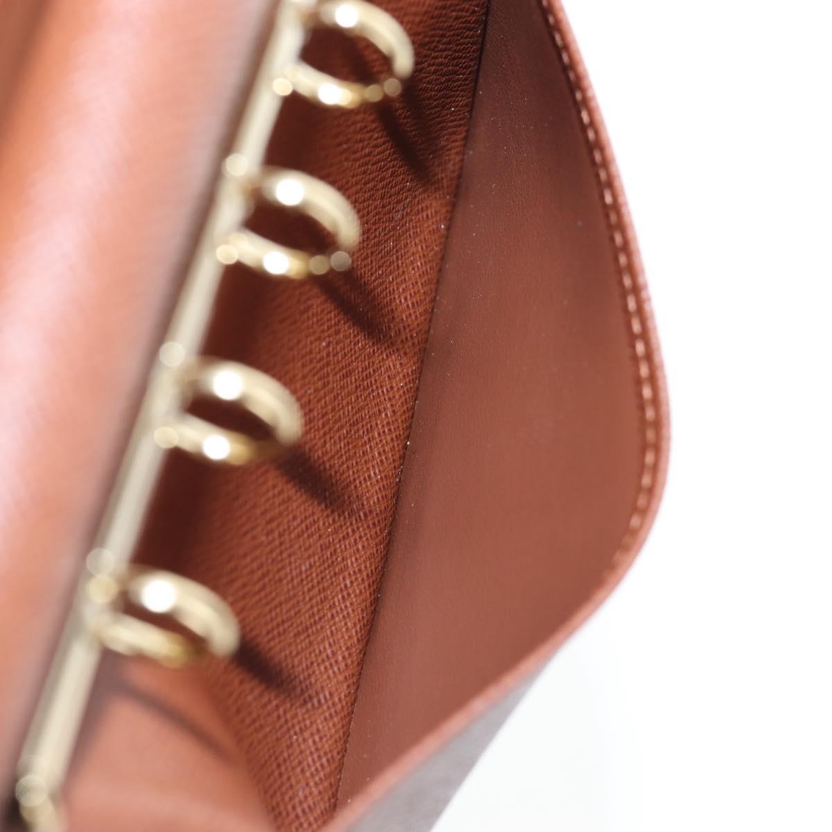 LOUIS VUITTON Monogram Agenda PM Day Planner Cover R20005 LV Auth am12195V