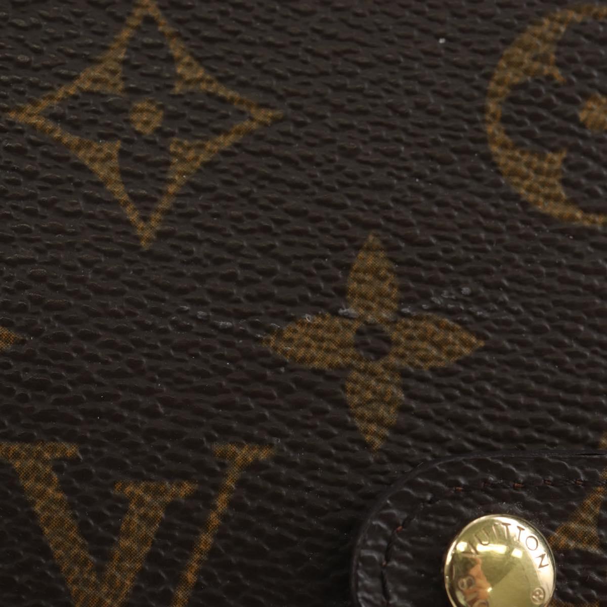 LOUIS VUITTON Monogram Agenda PM Day Planner Cover R20005 LV Auth am12195V