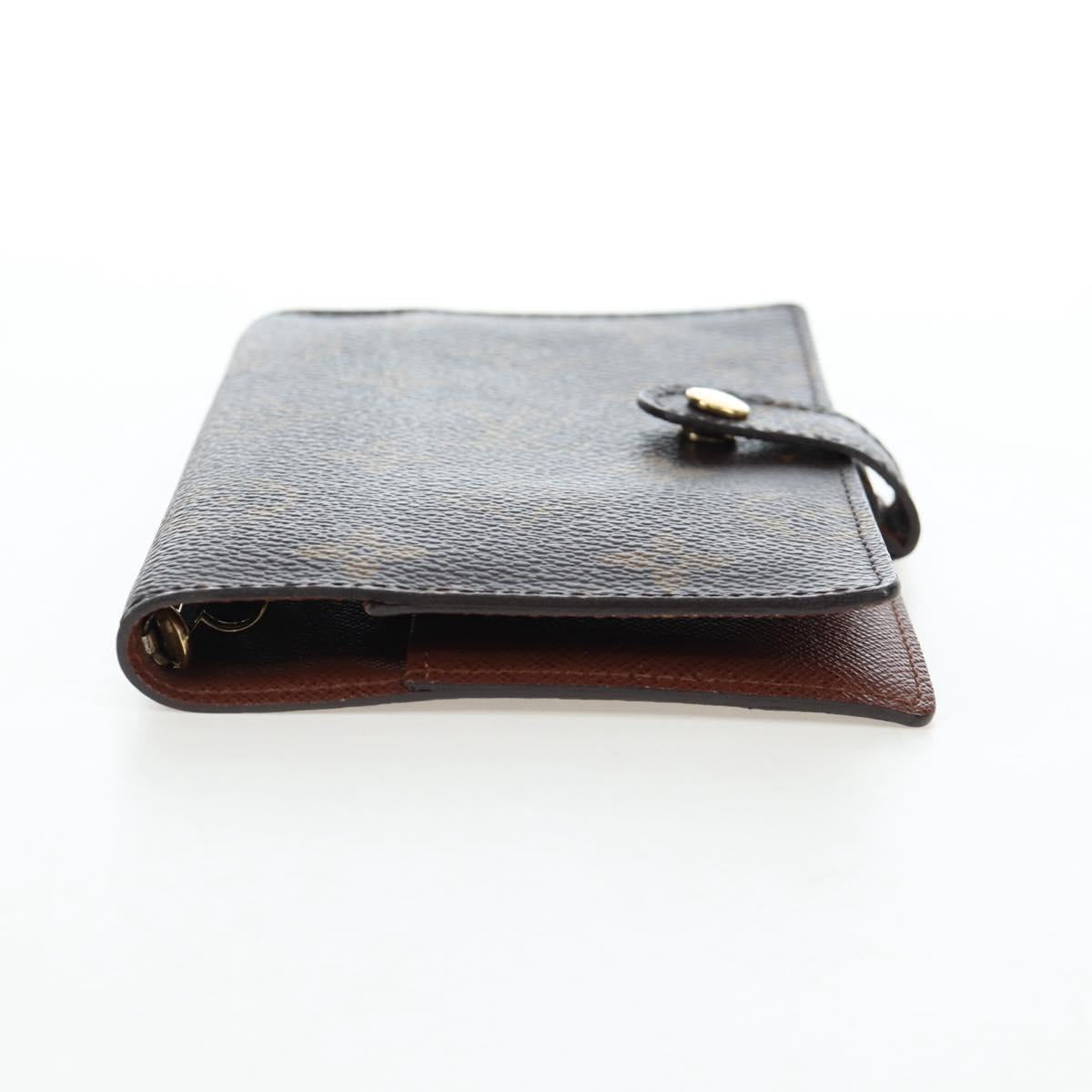 LOUIS VUITTON Monogram Agenda PM Day Planner Cover R20005 LV Auth am12195V