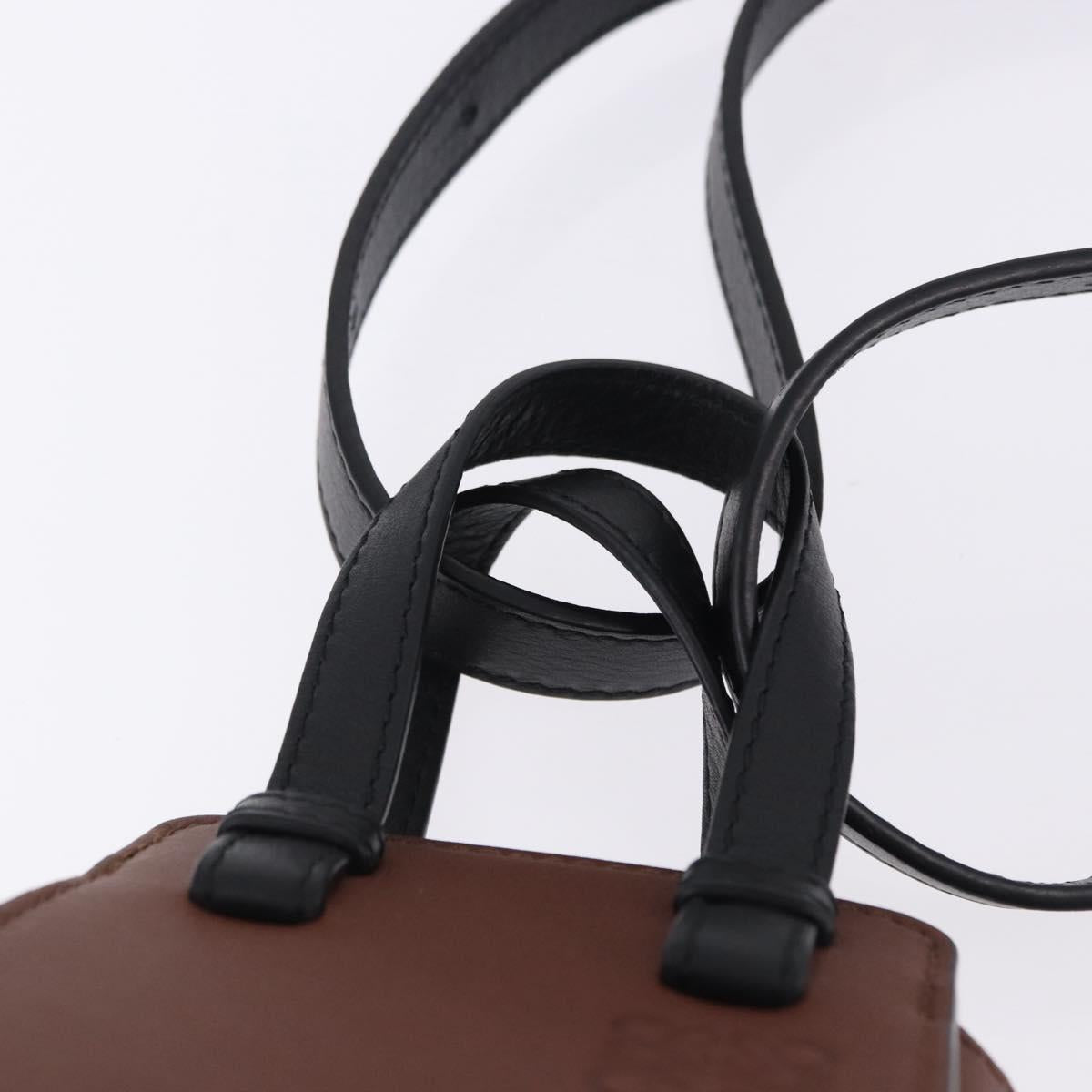 LOEWE Studio Ghibli Hammock Drawstring Mini Bag Canvas 2way Brown Auth am12202SM