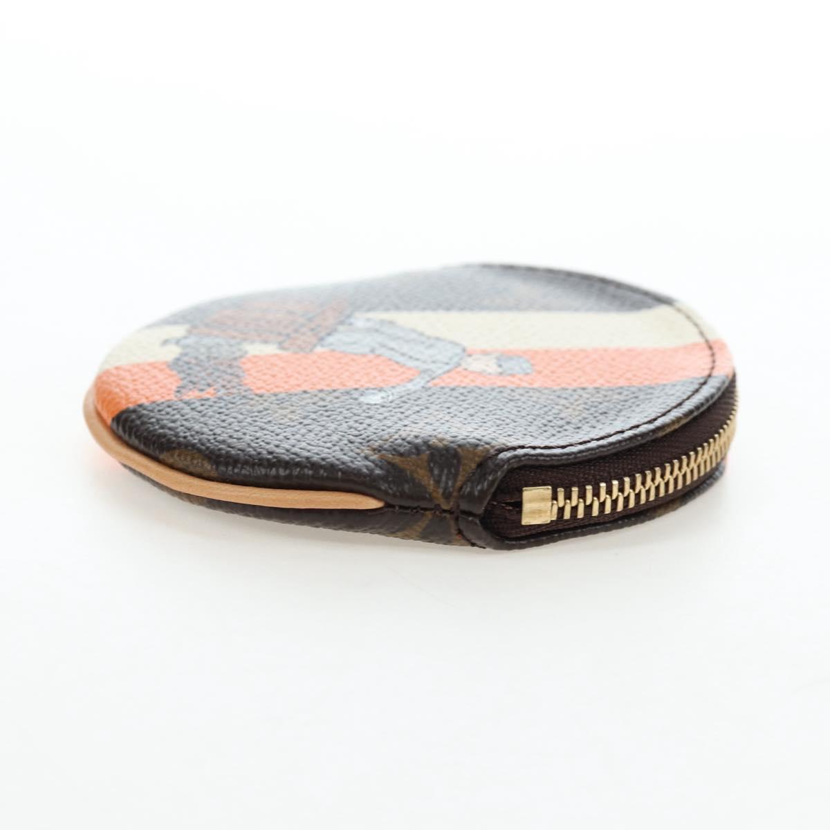 LOUIS VUITTON Monogram Groom Porte Monnaie Coin Purse M60037 LV Auth am12213SAV