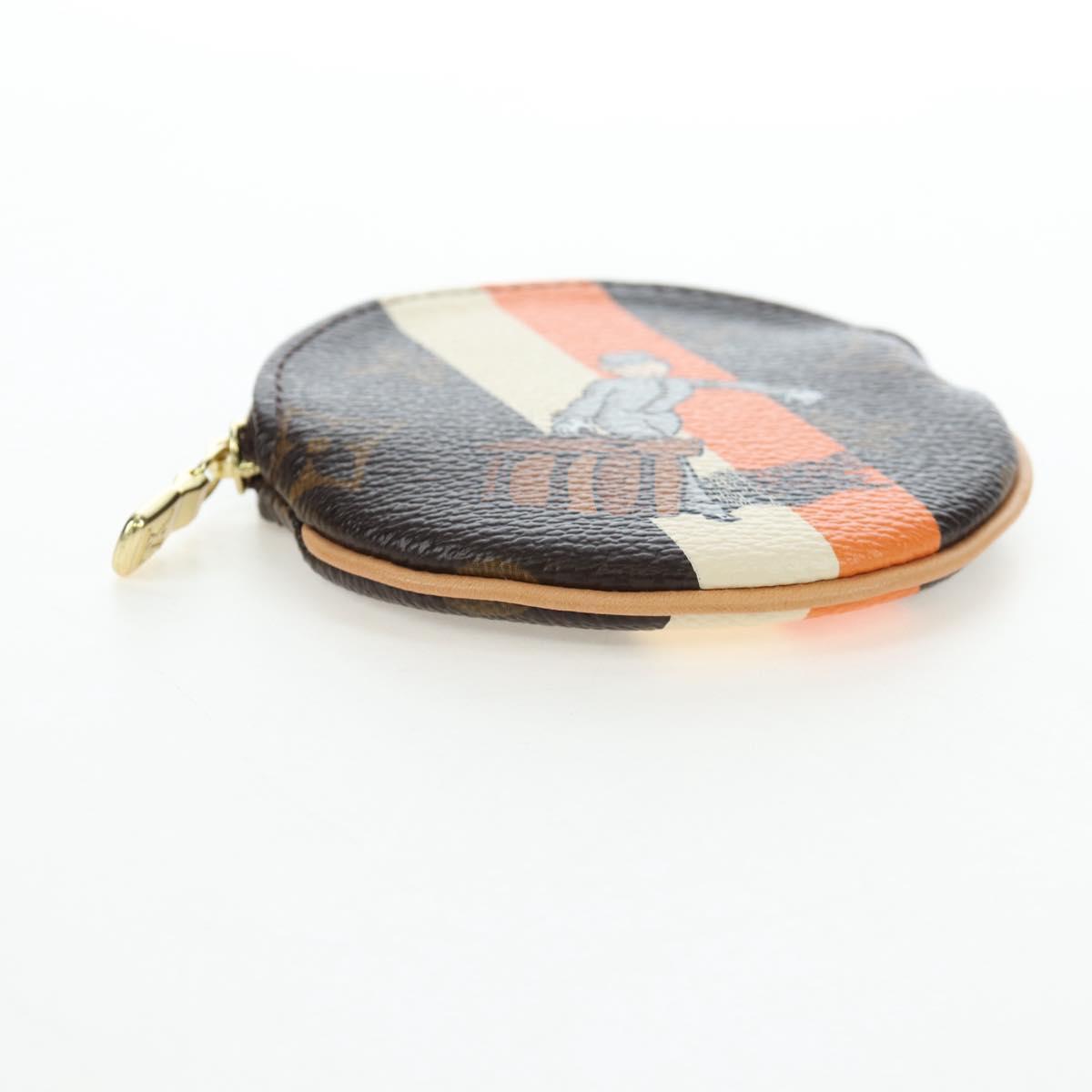 LOUIS VUITTON Monogram Groom Porte Monnaie Coin Purse M60037 LV Auth am12213SAV