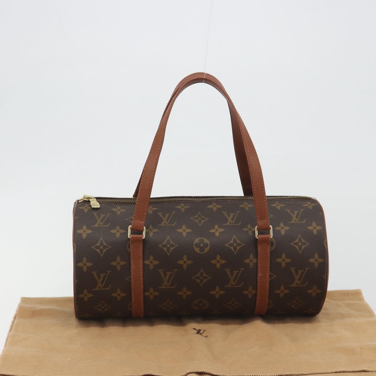 LOUIS VUITTON Monogram Papillon 30 Hand Bag M51385 LV Auth am12217V