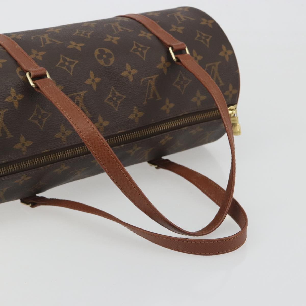 LOUIS VUITTON Monogram Papillon 30 Hand Bag M51385 LV Auth am12217V