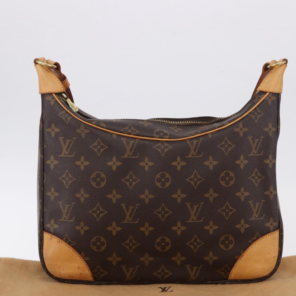 LOUIS VUITTON Monogram Boulogne 30 Shoulder Bag M51265 LV Auth am12220V