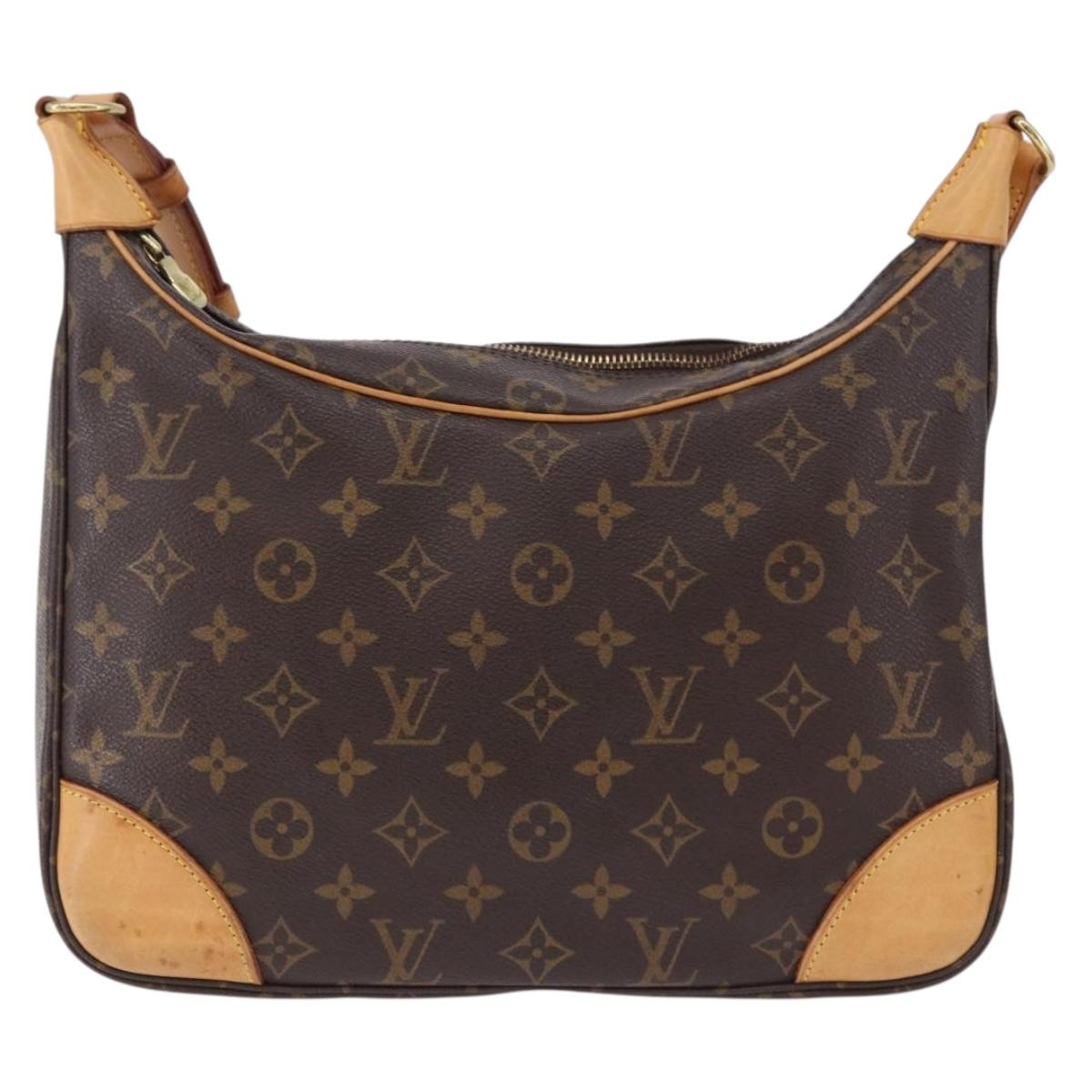 LOUIS VUITTON Monogram Boulogne 30 Shoulder Bag M51265 LV Auth am12220V