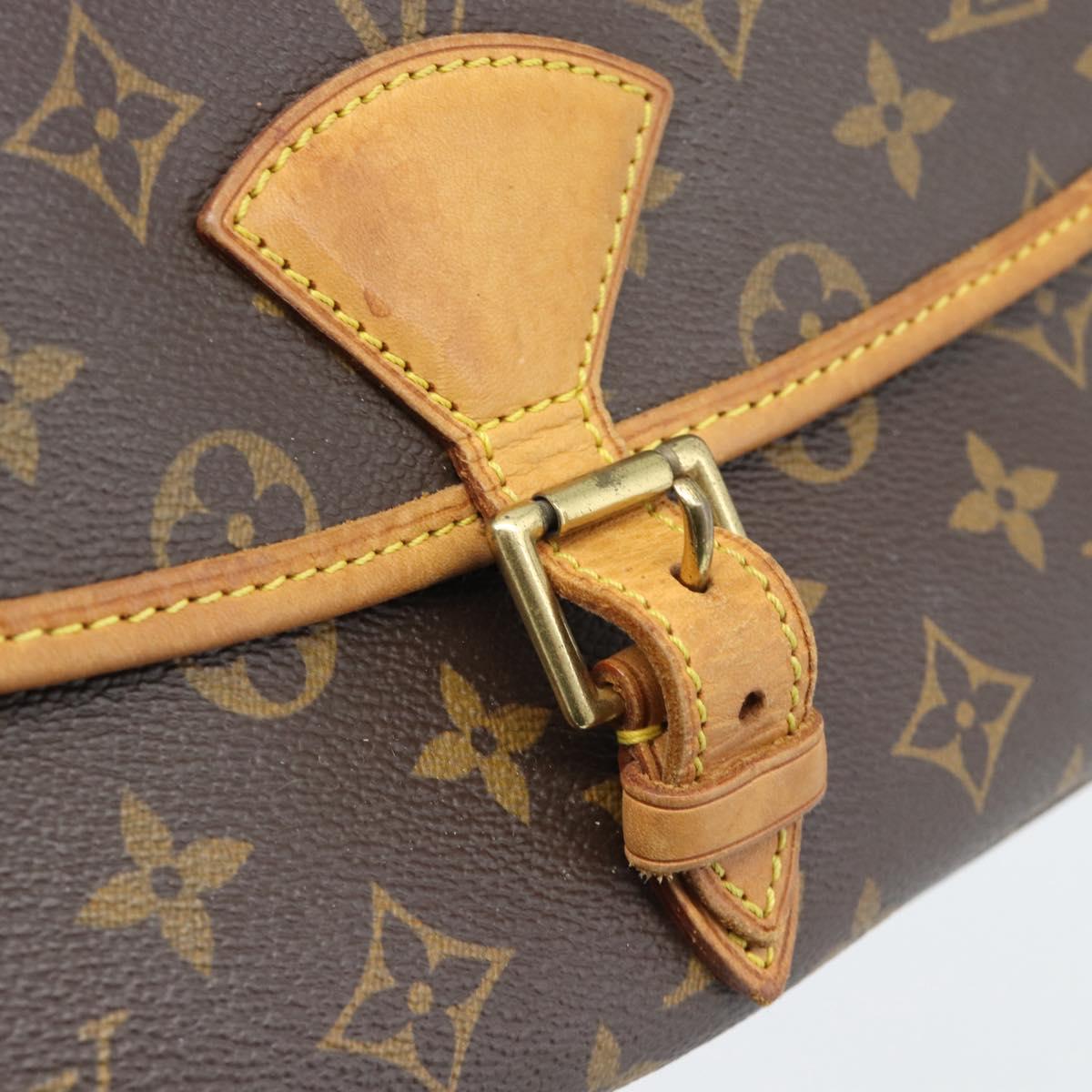 LOUIS VUITTON Monogram Sologne Shoulder Bag M42250 LV Auth am12223A