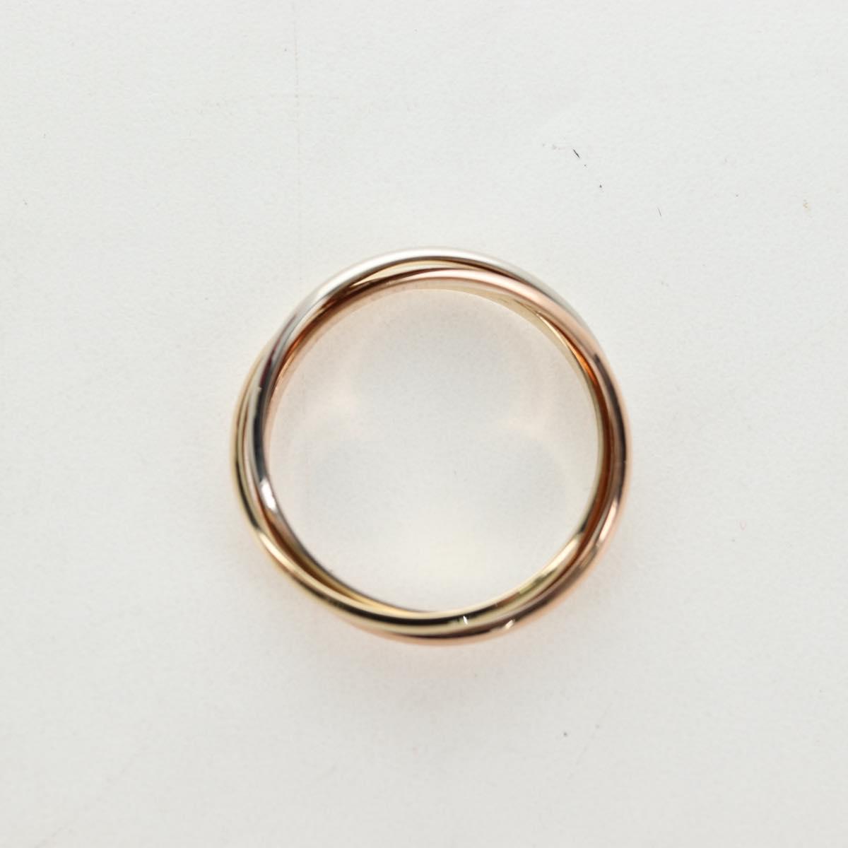 CARTIER Trinity Ring 18K Gold 750 Gold Auth am12233SM