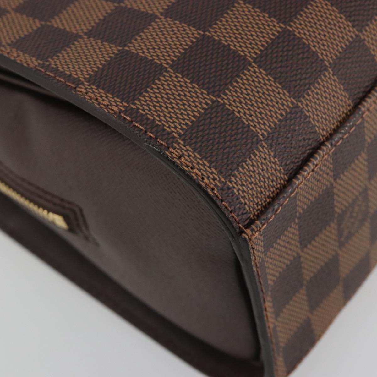 LOUIS VUITTON Damier Ebene Triana Hand Bag N51155 LV Auth am12239SAV