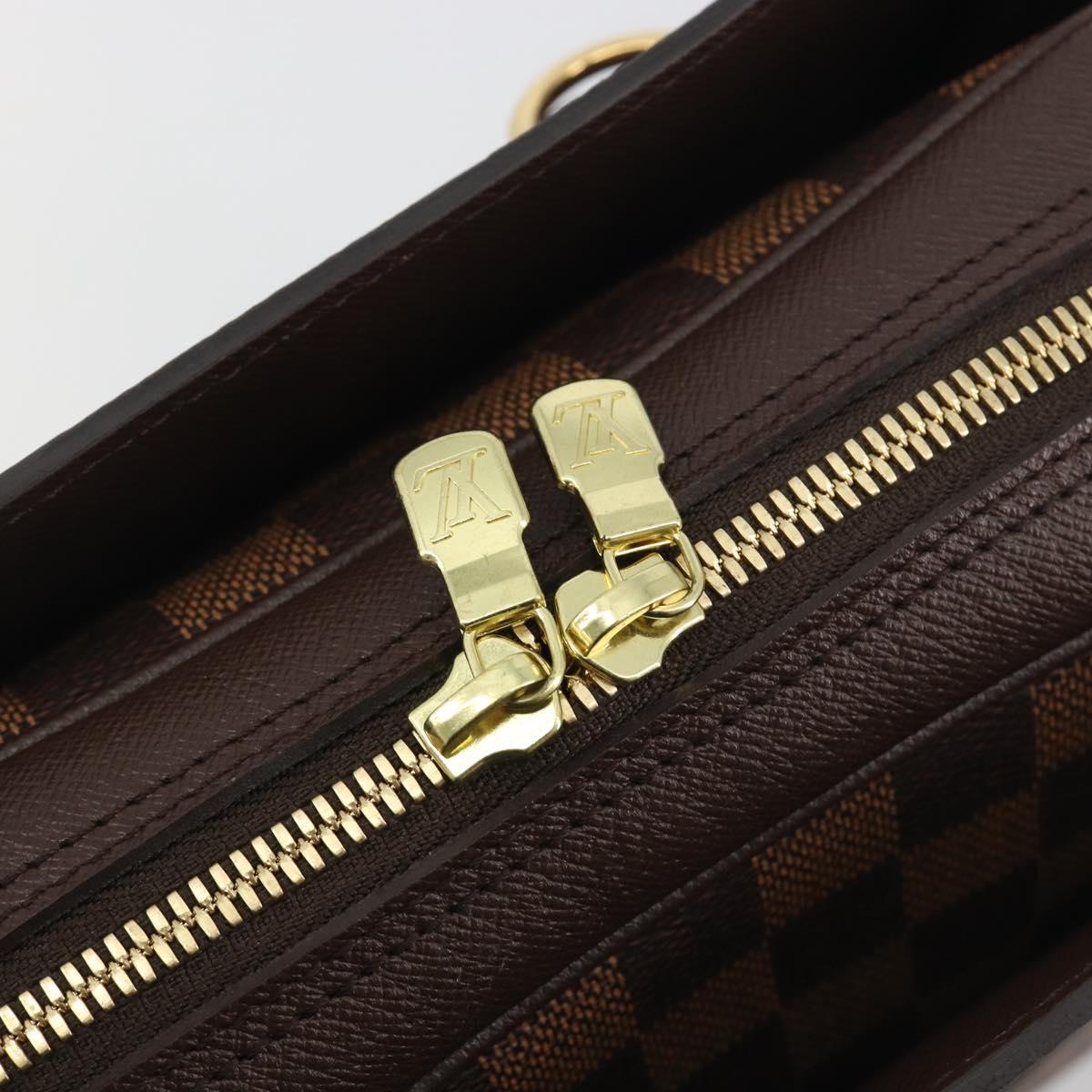 LOUIS VUITTON Damier Ebene Triana Hand Bag N51155 LV Auth am12239SAV