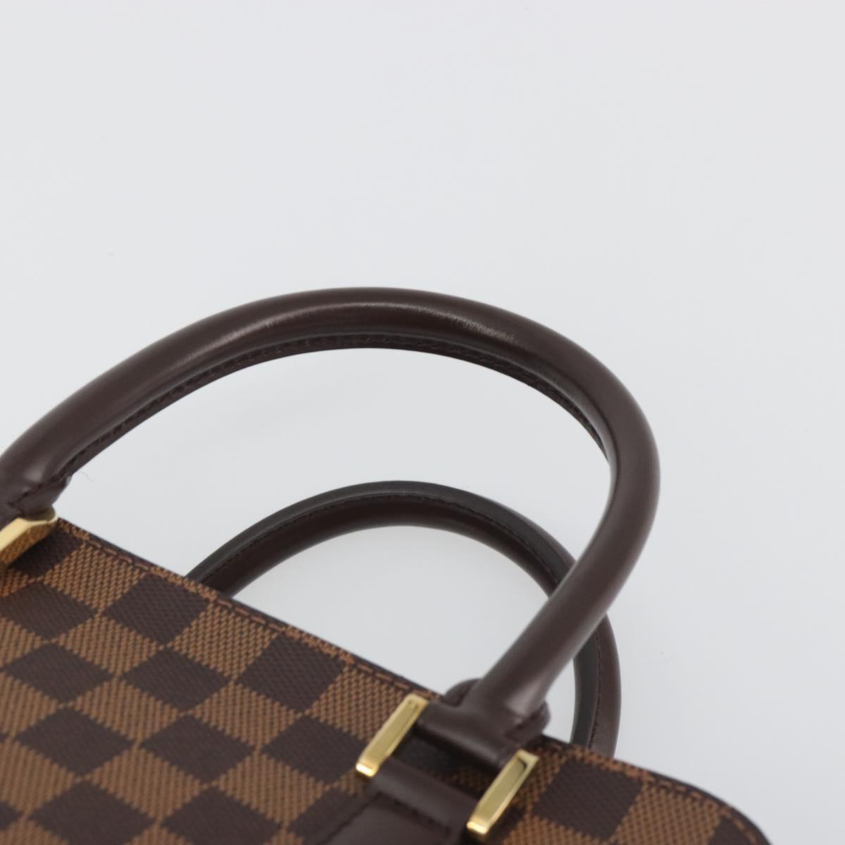 LOUIS VUITTON Damier Ebene Triana Hand Bag N51155 LV Auth am12239SAV