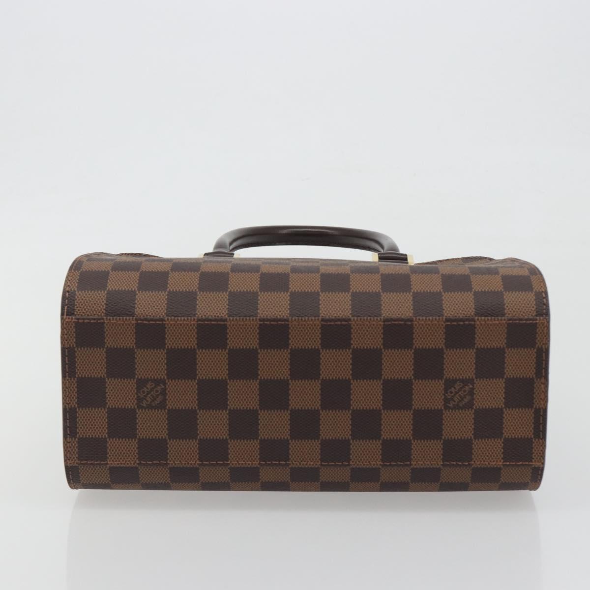 LOUIS VUITTON Damier Ebene Triana Hand Bag N51155 LV Auth am12239SAV