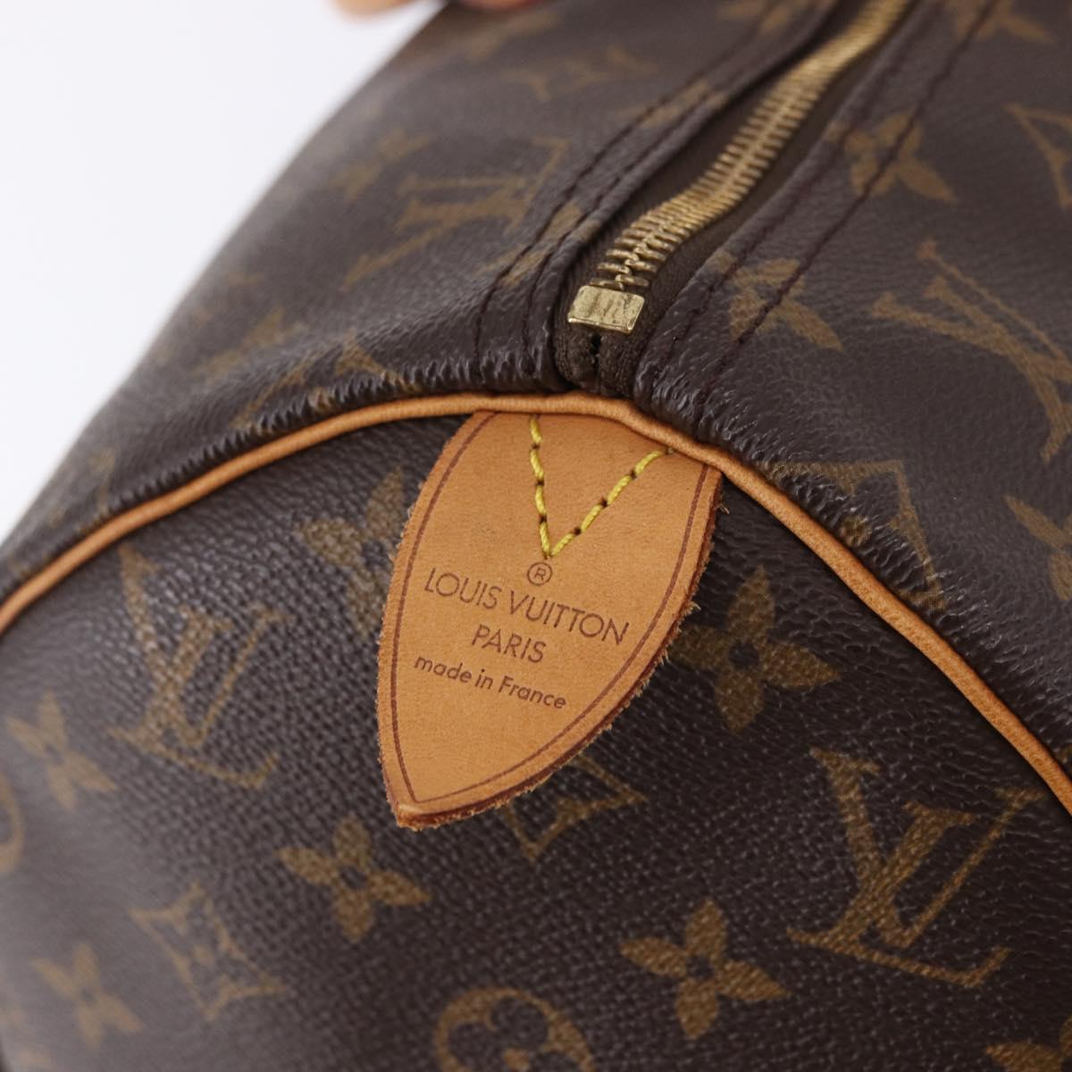 LOUIS VUITTON Monogram Speedy 40 Hand Bag M41522 LV Auth am12248V
