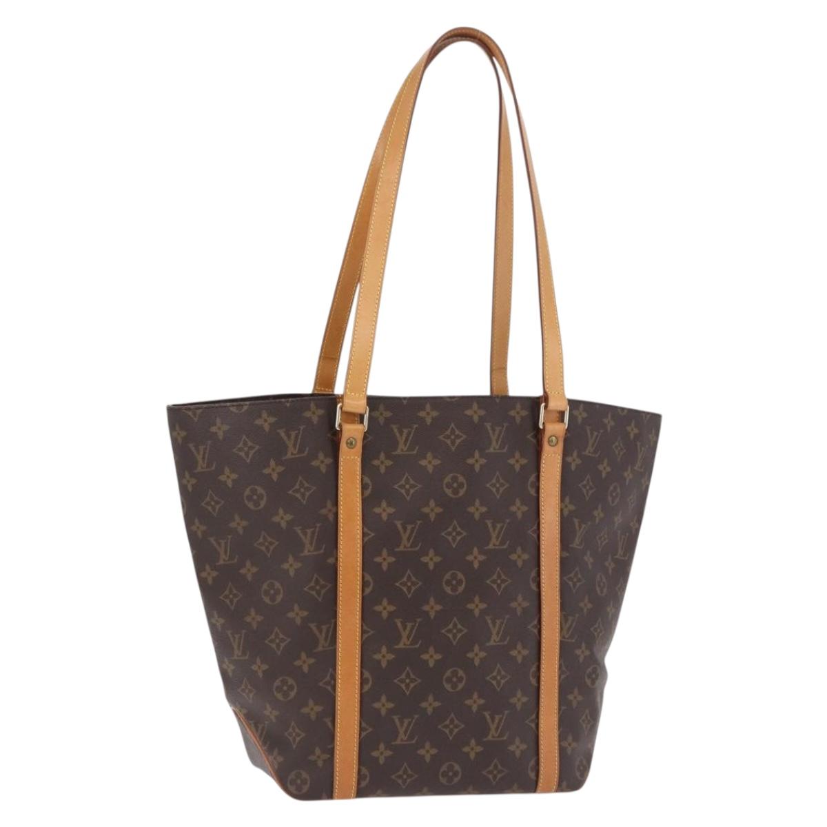 LOUIS VUITTON Monogram Sac Shopping Tote Bag M51108 LV Auth am12251V