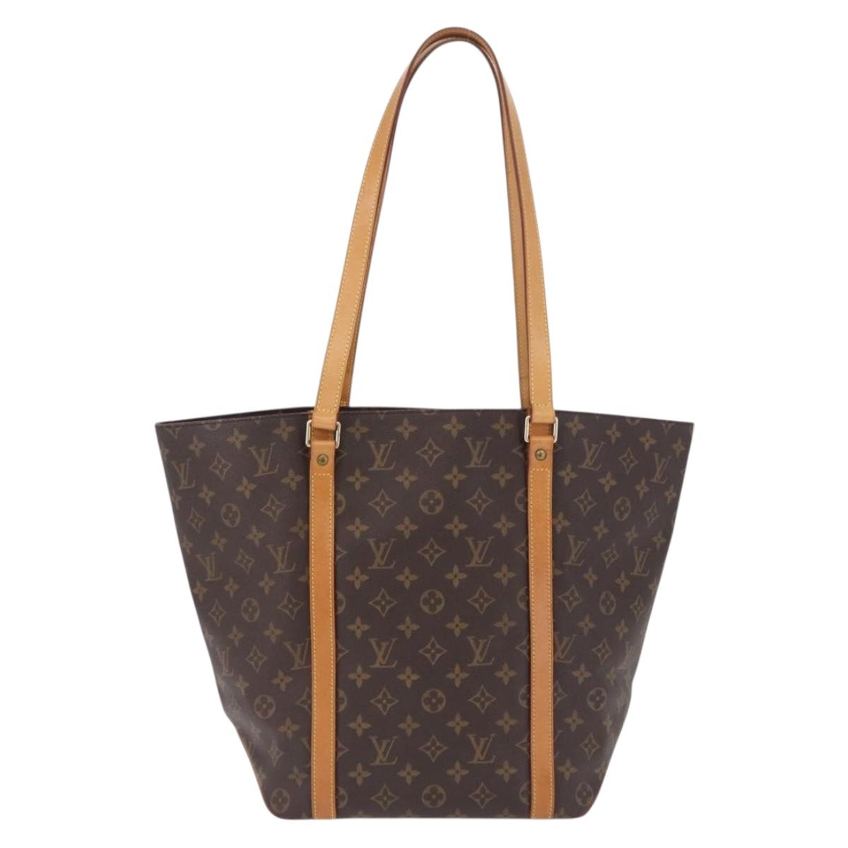 LOUIS VUITTON Monogram Sac Shopping Tote Bag M51108 LV Auth am12251V