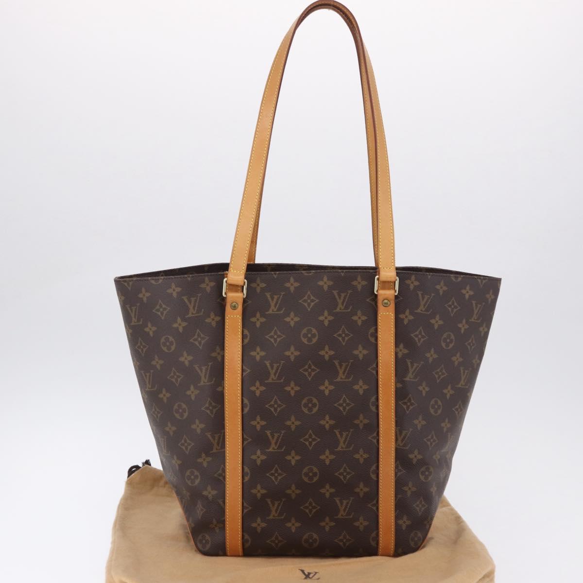 LOUIS VUITTON Monogram Sac Shopping Tote Bag M51108 LV Auth am12251V