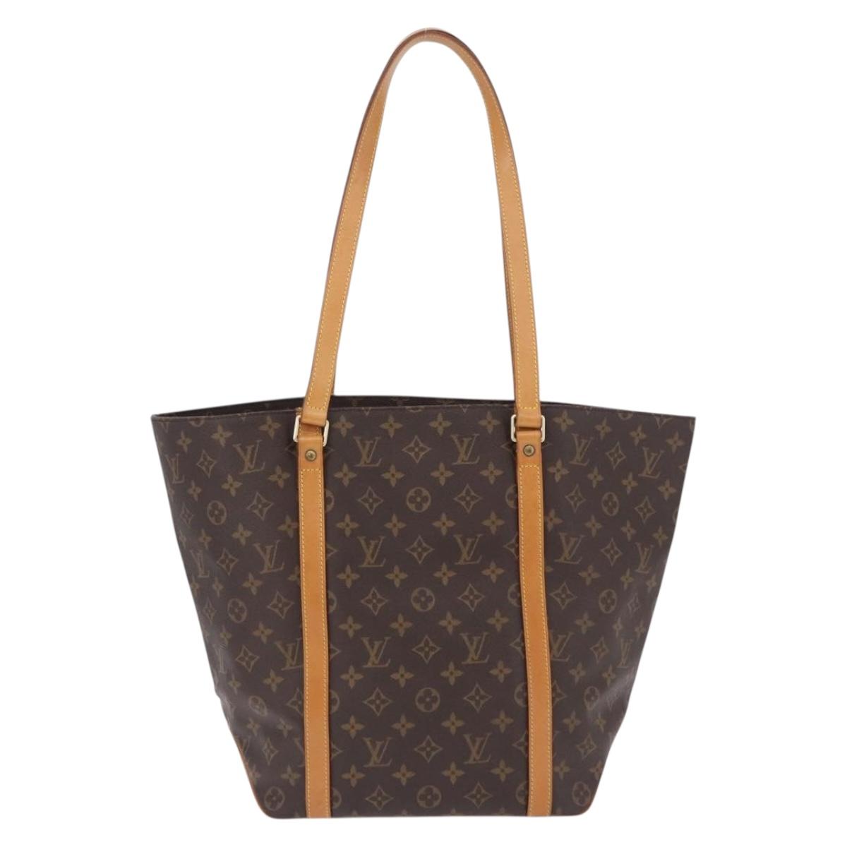 LOUIS VUITTON Monogram Sac Shopping Tote Bag M51108 LV Auth am12251V