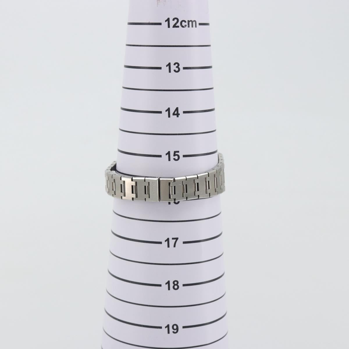 BVLGARI Watches Stainless Steel Silver Black Auth am12261SAM