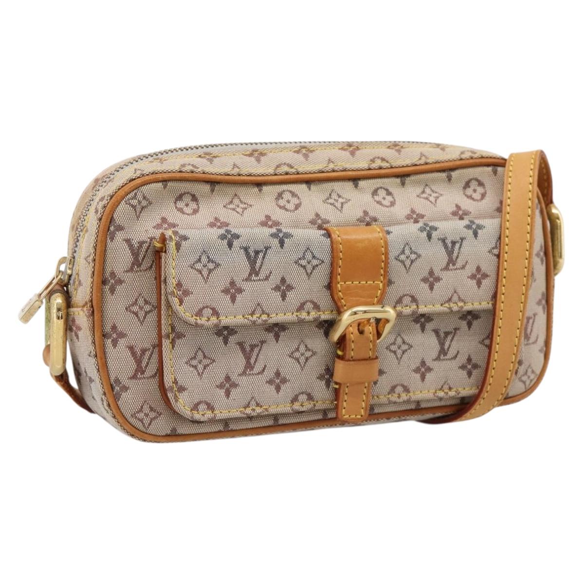 LOUIS VUITTON Monogram Mini Juliet MM Shoulder Bag Blue M92004 LV Auth am12271