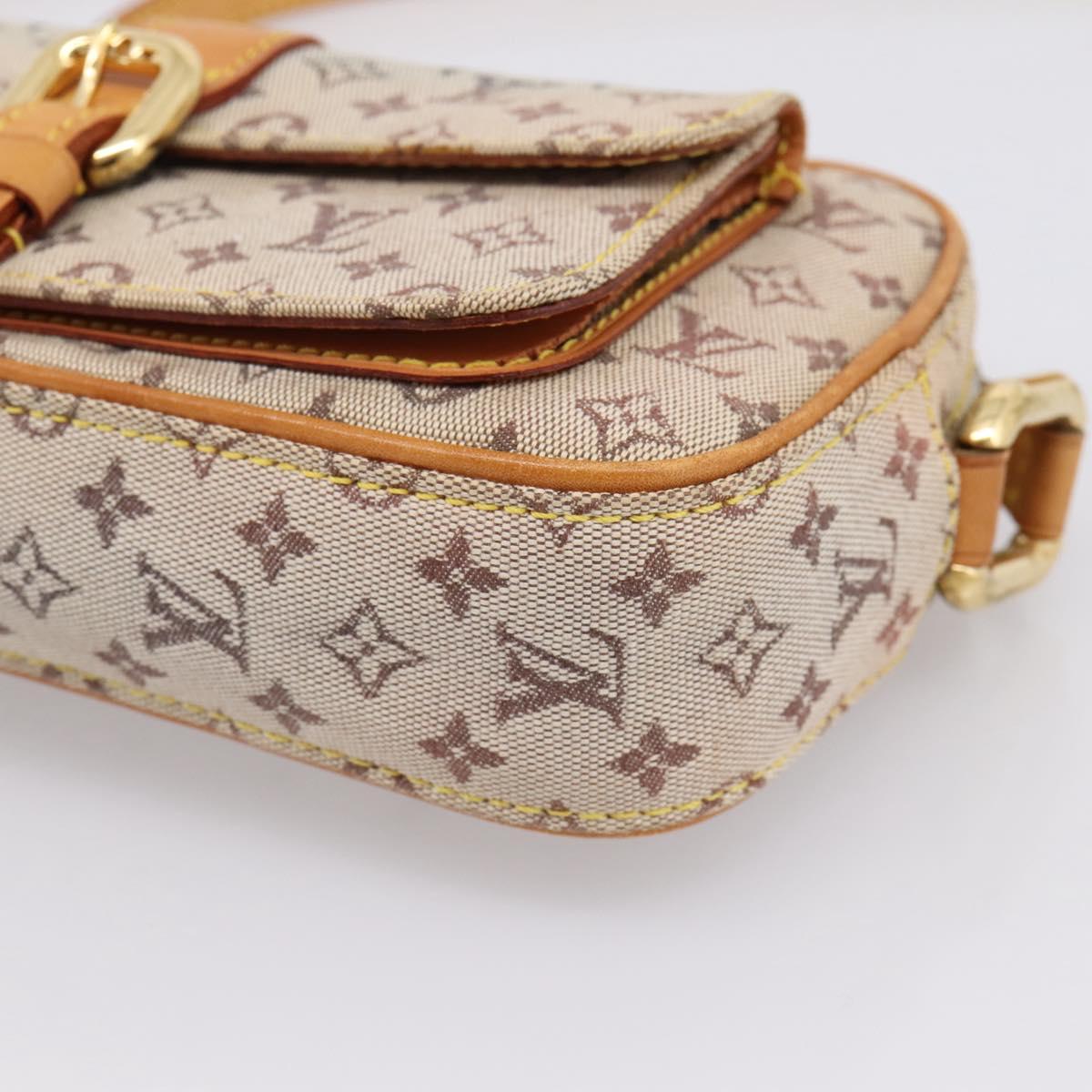 LOUIS VUITTON Monogram Mini Juliet MM Shoulder Bag Blue M92004 LV Auth am12271