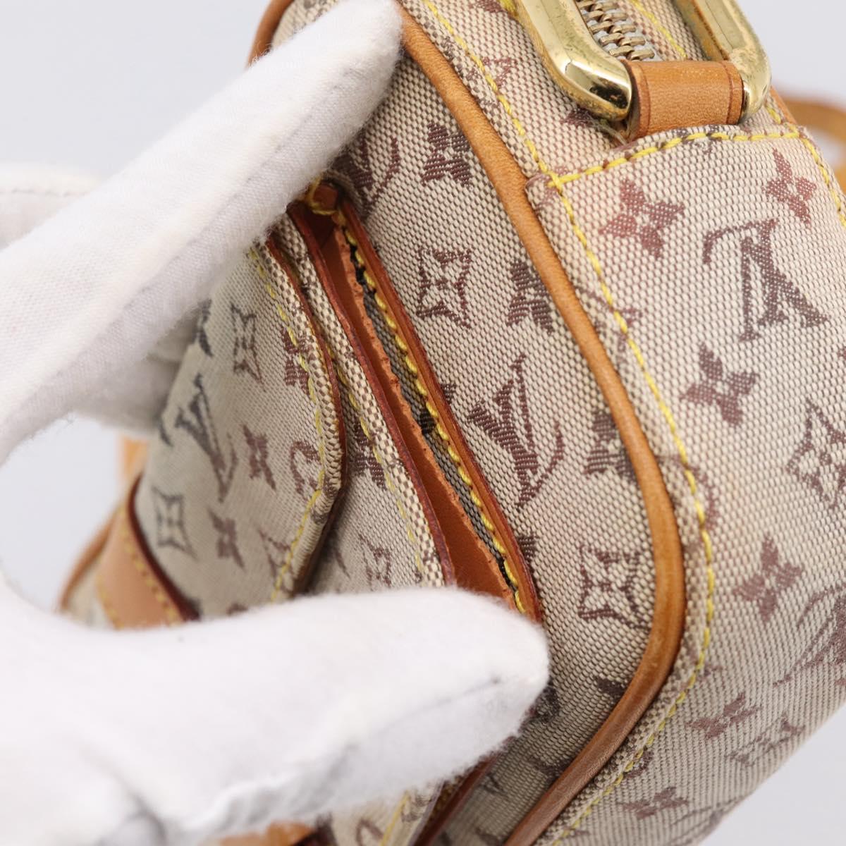 LOUIS VUITTON Monogram Mini Juliet MM Shoulder Bag Blue M92004 LV Auth am12271