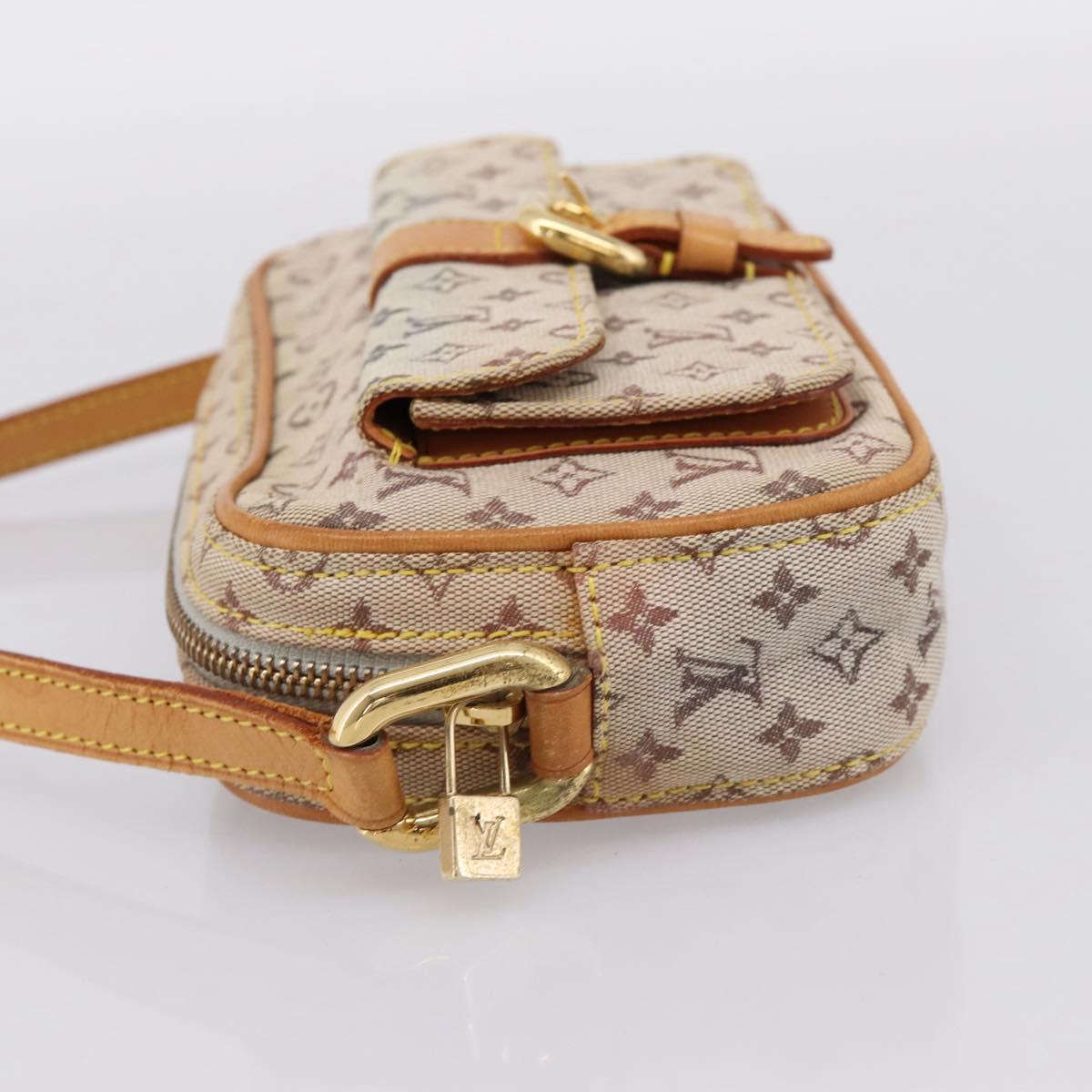 LOUIS VUITTON Monogram Mini Juliet MM Shoulder Bag Blue M92004 LV Auth am12271