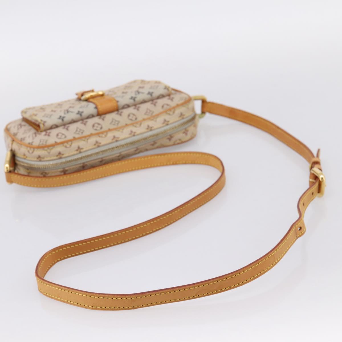 LOUIS VUITTON Monogram Mini Juliet MM Shoulder Bag Blue M92004 LV Auth am12271