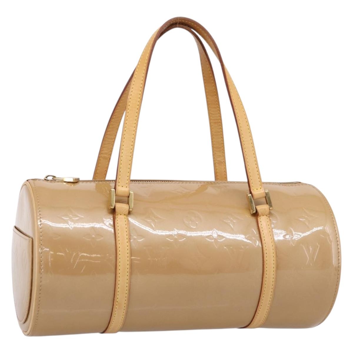 LOUIS VUITTON Monogram Vernis Bedford Hand Bag Noisette M91329 LV Auth am12276V