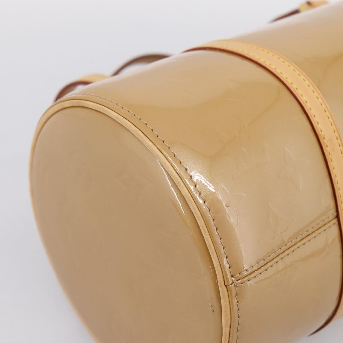 LOUIS VUITTON Monogram Vernis Bedford Hand Bag Noisette M91329 LV Auth am12276V