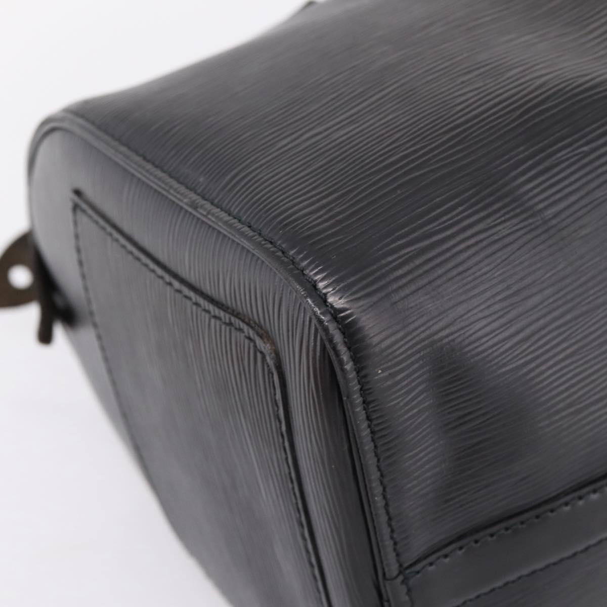 LOUIS VUITTON Epi Speedy 35 Hand Bag Noir Black M42992 LV Auth am12284V