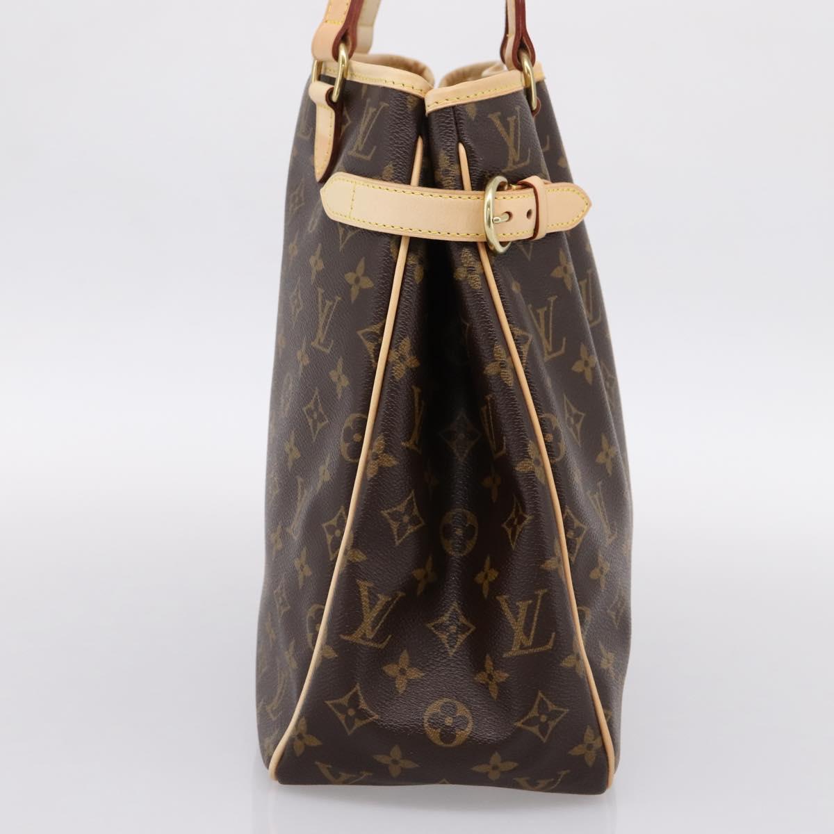 LOUIS VUITTON Monogram Batignolles Vertical Tote Bag M51153 LV Auth am12292V
