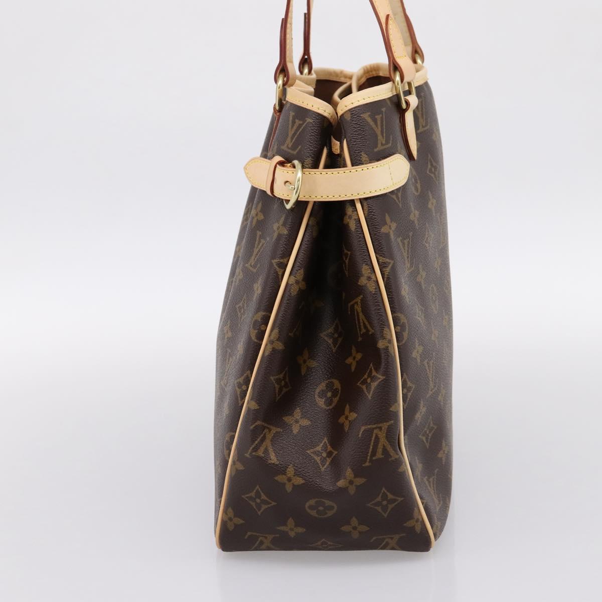 LOUIS VUITTON Monogram Batignolles Vertical Tote Bag M51153 LV Auth am12292V