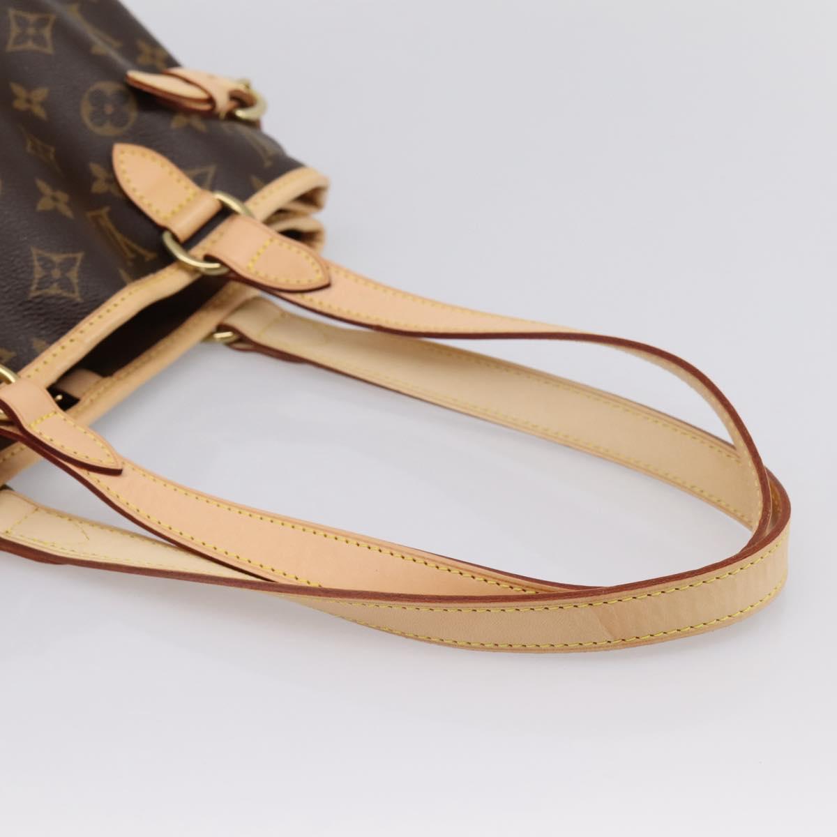 LOUIS VUITTON Monogram Batignolles Vertical Tote Bag M51153 LV Auth am12292V