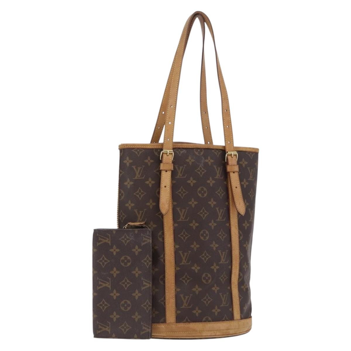 LOUIS VUITTON Monogram Bucket GM Shoulder Bag M42236 LV Auth am12300