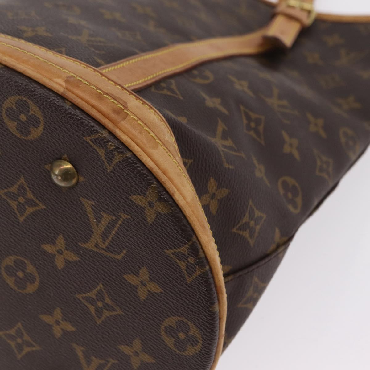 LOUIS VUITTON Monogram Bucket GM Shoulder Bag M42236 LV Auth am12300