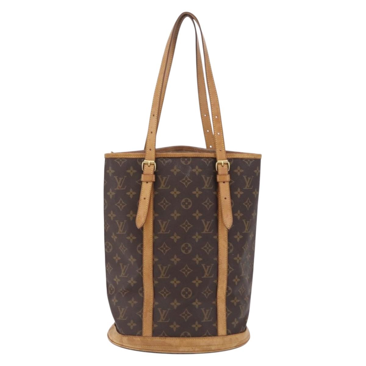 LOUIS VUITTON Monogram Bucket GM Shoulder Bag M42236 LV Auth am12300