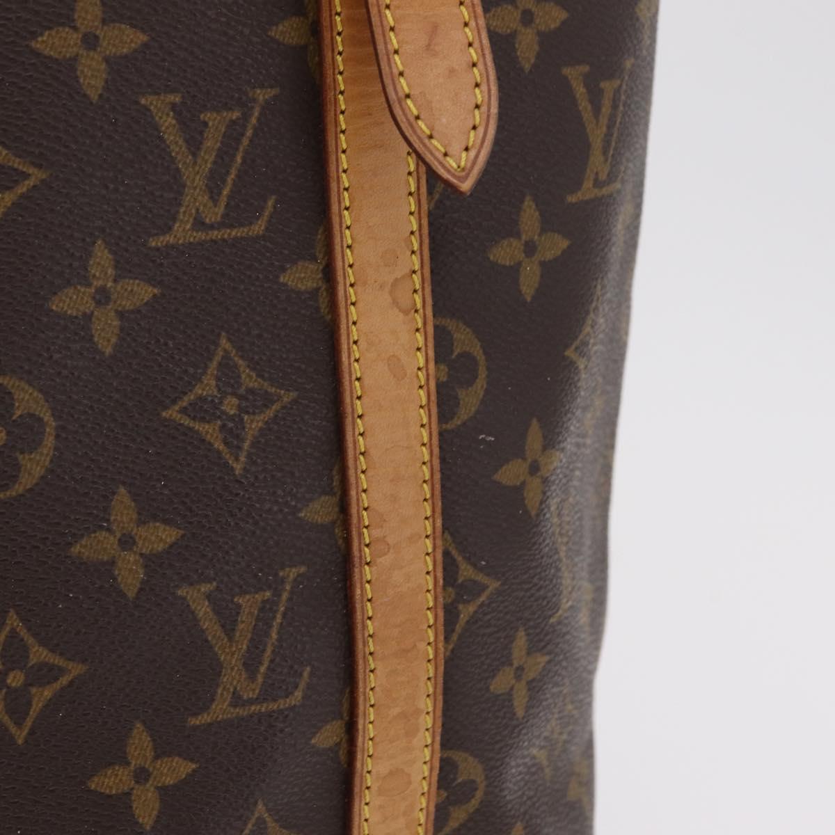 LOUIS VUITTON Monogram Bucket GM Shoulder Bag M42236 LV Auth am12300