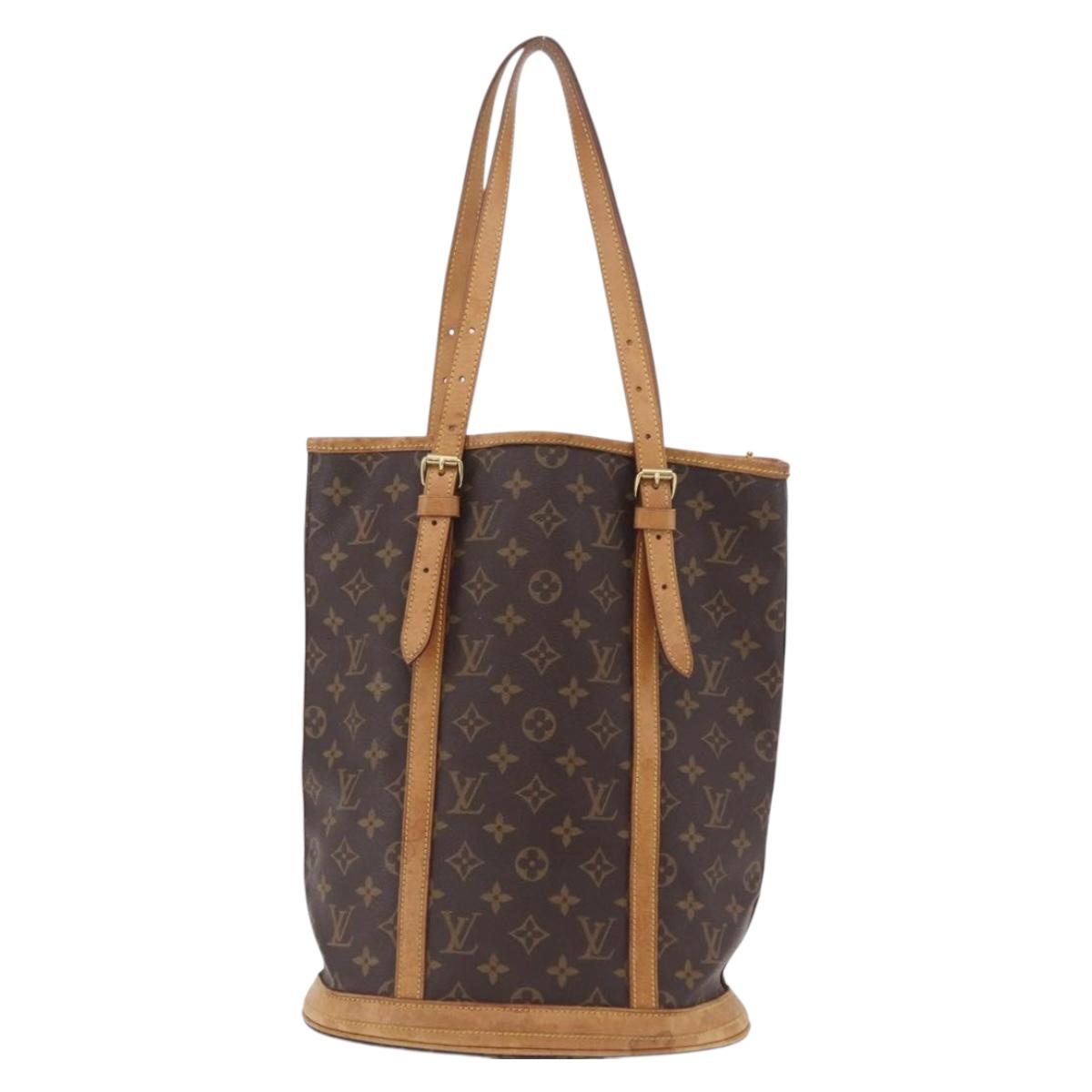 LOUIS VUITTON Monogram Bucket GM Shoulder Bag M42236 LV Auth am12300