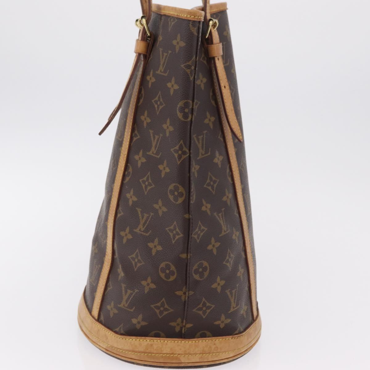 LOUIS VUITTON Monogram Bucket GM Shoulder Bag M42236 LV Auth am12300
