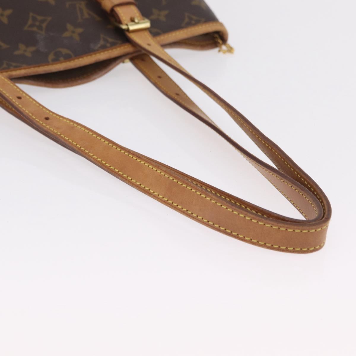 LOUIS VUITTON Monogram Bucket GM Shoulder Bag M42236 LV Auth am12300