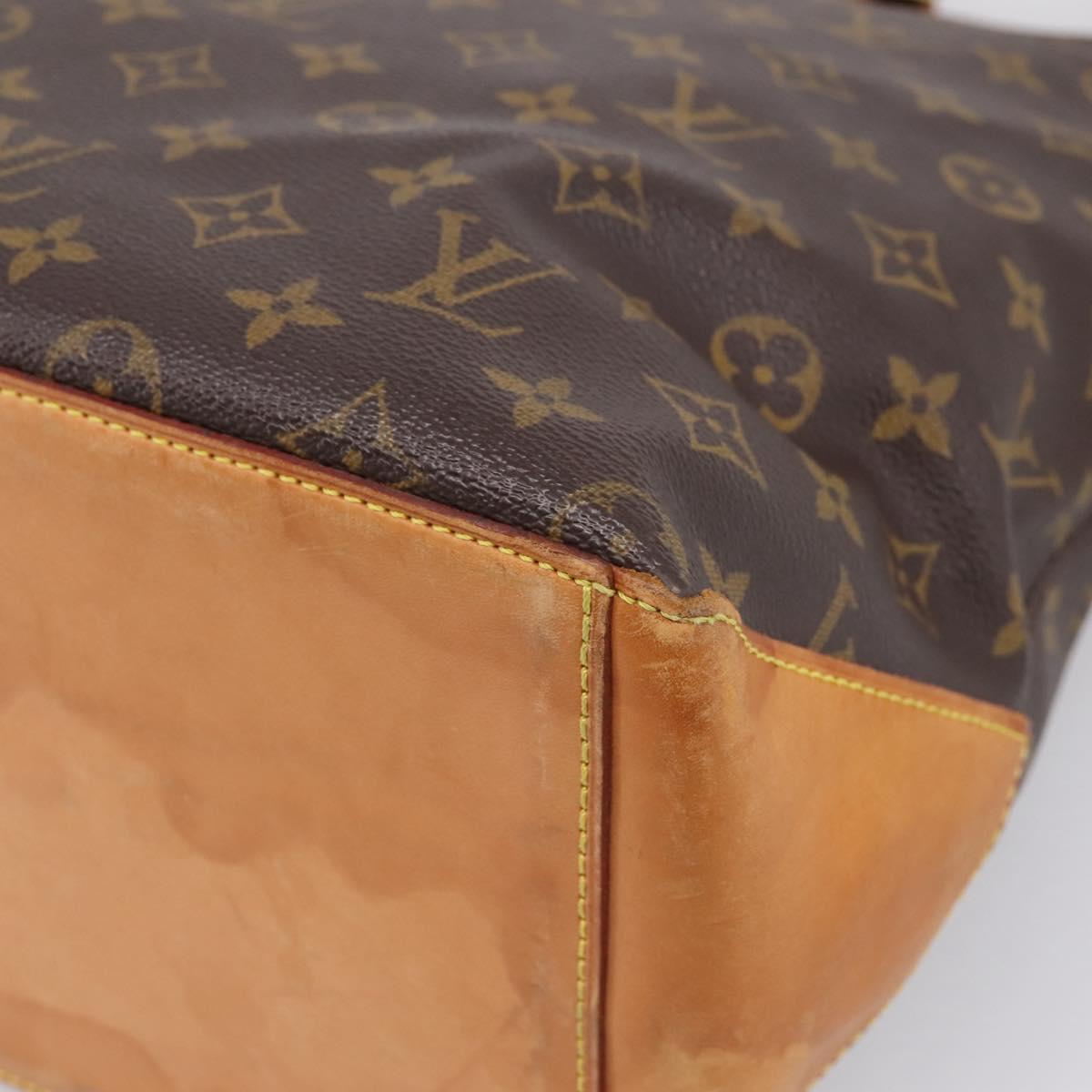 LOUIS VUITTON Monogram Cabas Mezzo Tote Bag M51151 LV Auth am12301