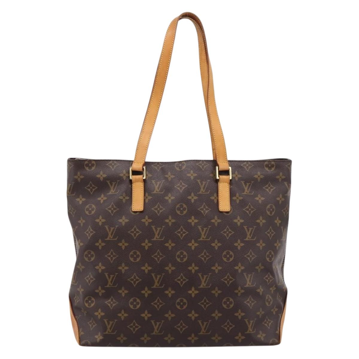 LOUIS VUITTON Monogram Cabas Mezzo Tote Bag M51151 LV Auth am12301
