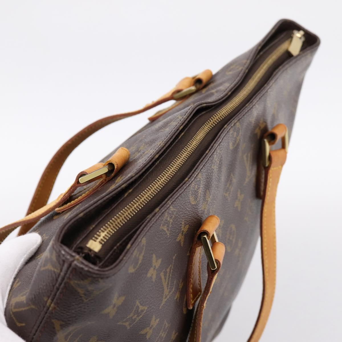 LOUIS VUITTON Monogram Cabas Mezzo Tote Bag M51151 LV Auth am12301