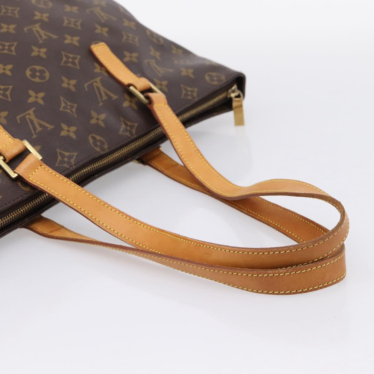 LOUIS VUITTON Monogram Cabas Mezzo Tote Bag M51151 LV Auth am12301