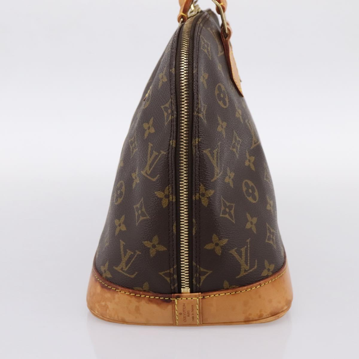 LOUIS VUITTON Monogram Alma Hand Bag M51130 LV Auth am12302A
