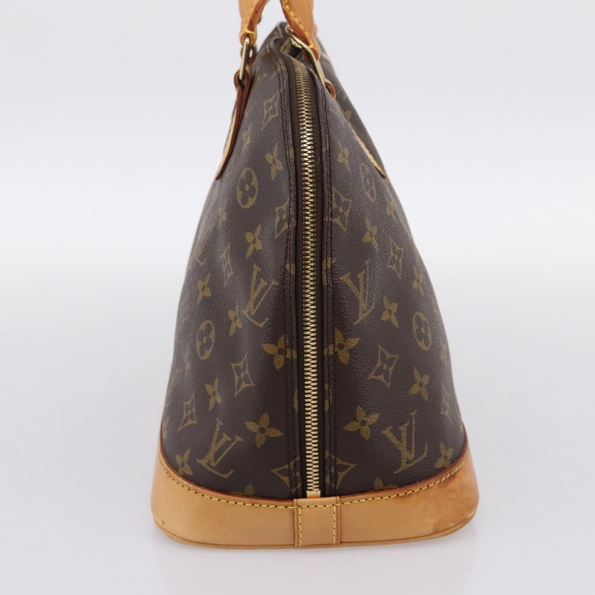LOUIS VUITTON Monogram Alma Hand Bag M51130 LV Auth am12302A