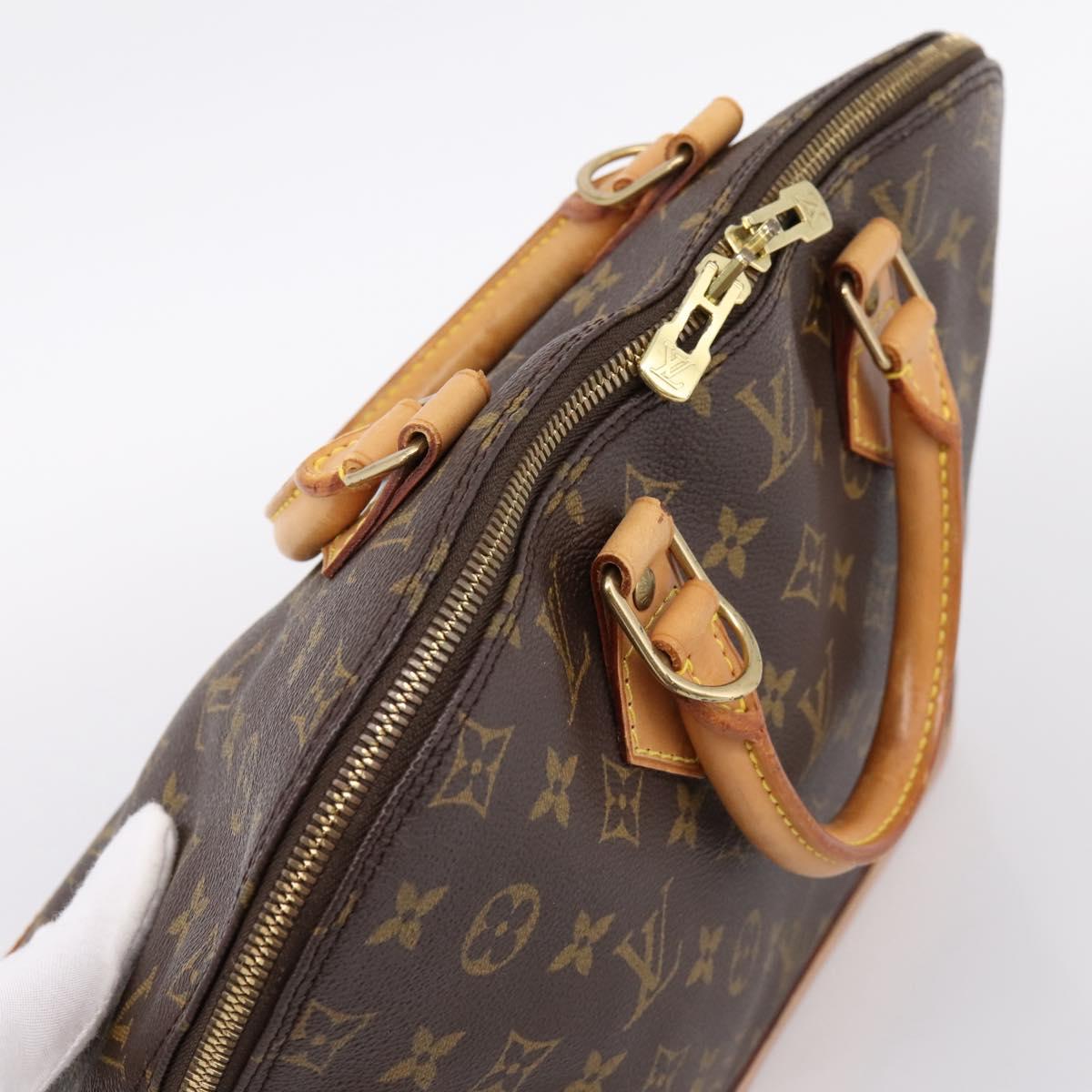 LOUIS VUITTON Monogram Alma Hand Bag M51130 LV Auth am12302A