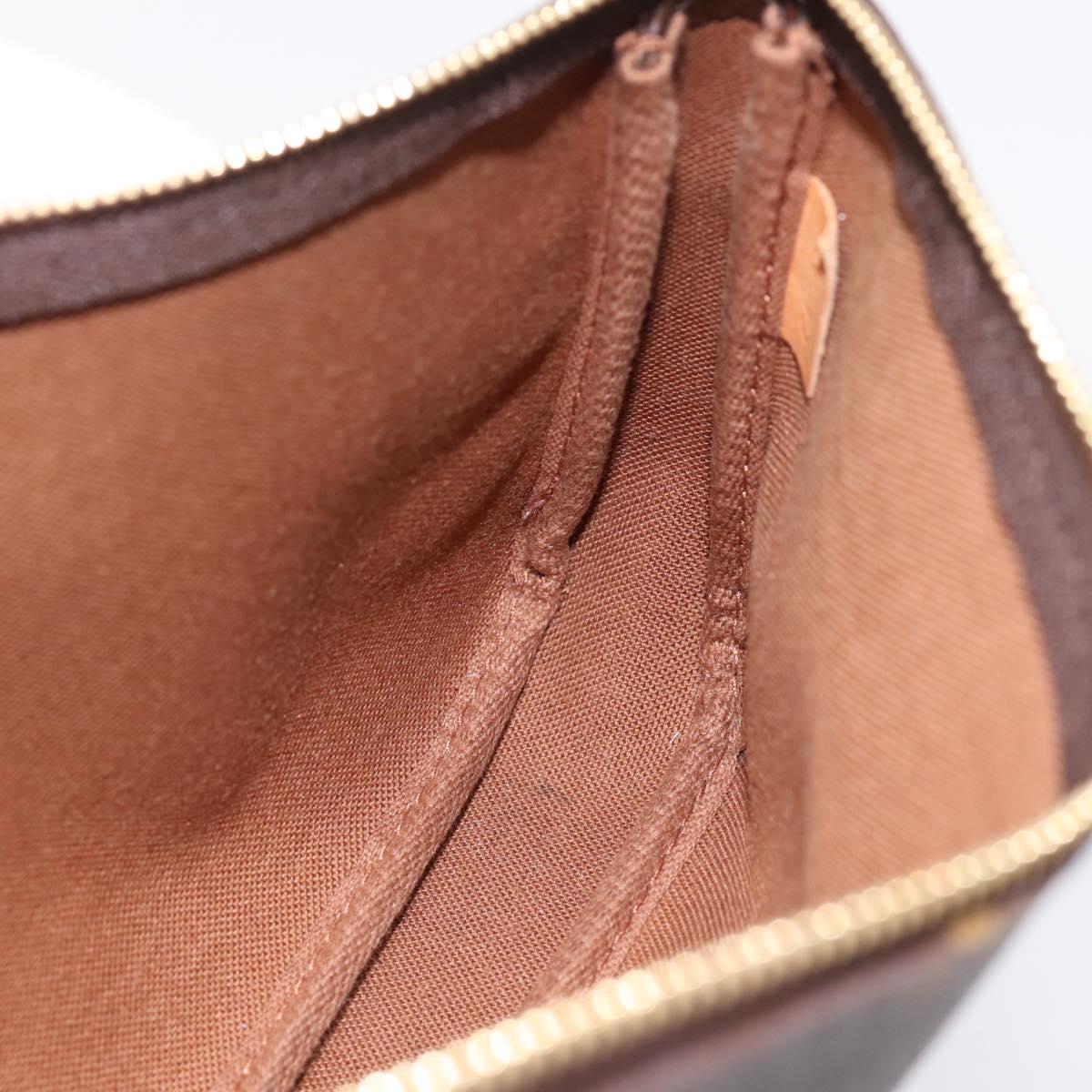 LOUIS VUITTON Monogram Pochette Accessoires Pouch M51980 LV Auth am12318V
