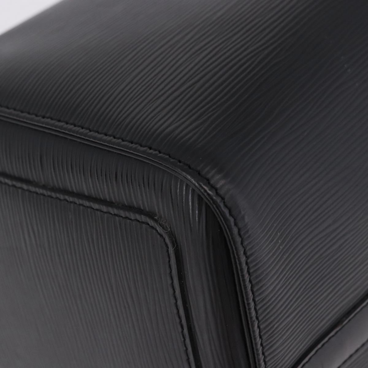 LOUIS VUITTON Epi Speedy 35 Hand Bag Noir Black M42992 LV Auth am12330V